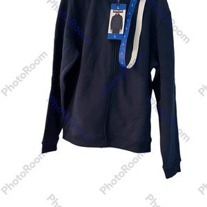 Men's Full Zip Hoodie Jacket, Kirkland signature, L, Blue, NWT